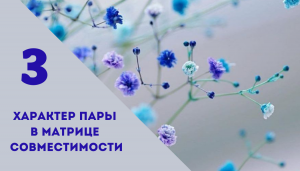 Совместимость.3 энергия в характере пары.Матрица судьбы.
