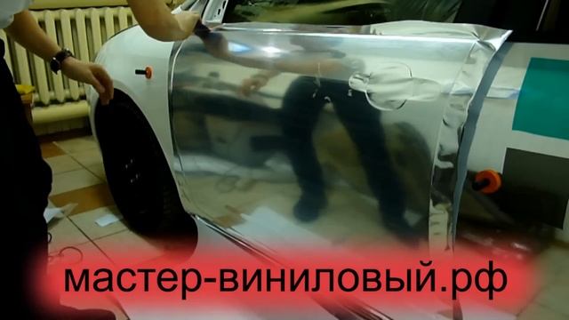 Как клеить авто винил. Как обтягивать кузов смотреть онлайн