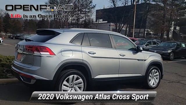 Used 2020 Volkswagen Atlas Cross Sport 2.0T SE w/Technology, Bridgewater, NJ P9305 смотреть онлайн