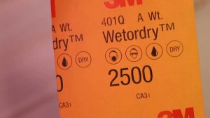 Наждачная бумага 3М P2500\Шкурка шлифовальная