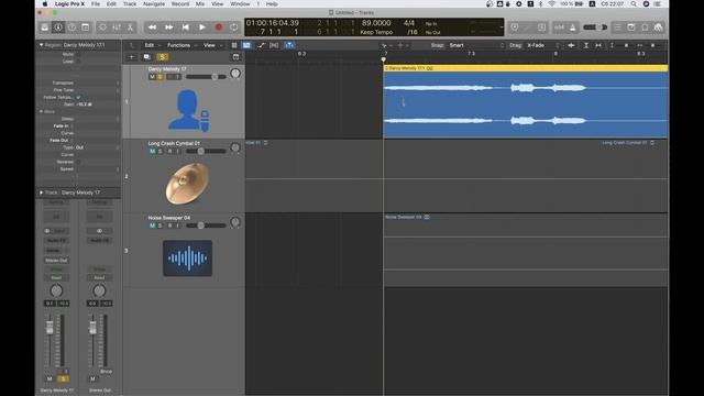 Как сделать Reverse в Logic Pro X - День 14 из 31 с Logic Pro X смотреть онлайн
