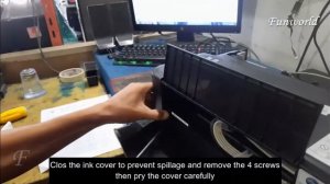How to remove the Epson L120, l1110, l220 printer hack cartridge