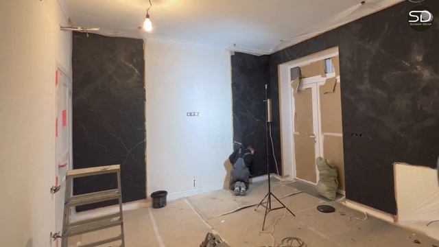 Мрамор из венецианской штукатурки!