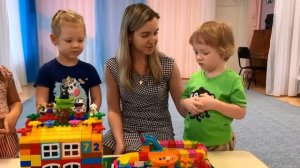 Конкурс "Лего-конструирования" 2 младшая группа