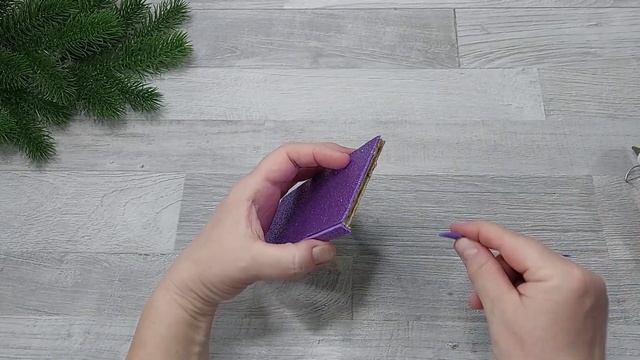 Новогодние поделки из картона. Зимние поделки своими руками. Новогодняя композиция "ЧАСИКИ". смотреть онлайн