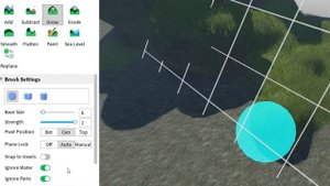 Как редактировать ландшафт в роблокс студио? Уроки по роблокс студио. Урок #11!