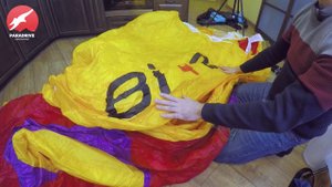 Тандемный параплан Bi 4 2 (Sky Paragliders) - обзор поставки и конструкции крыла