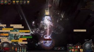 Path of Exile Sentinel League - Strength-stacking Boneshatter Juggernaut T16 map