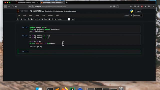 Numpy animate смотреть онлайн