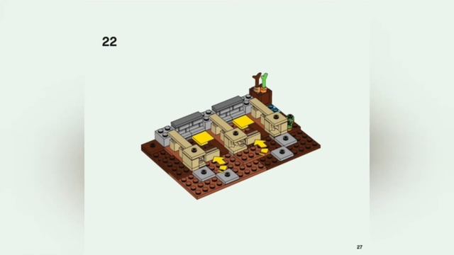 lego minecraft 21171 Конюшня Инструкция