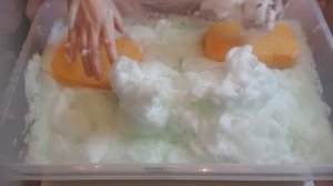 ASMR? ?♀️Whole Bottle of OG Fairy Dish Soap??♀️on Grouts|SATISFYING THICK SUDSY SQUEEZING?☁️?