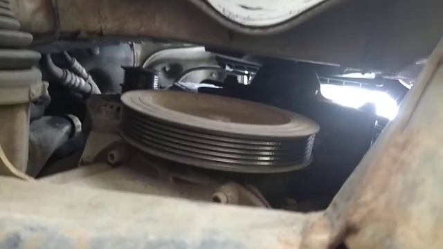 Замена ремня генератора