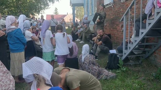 Крестный ход  Золотая речка Иконы Утоли моя печали