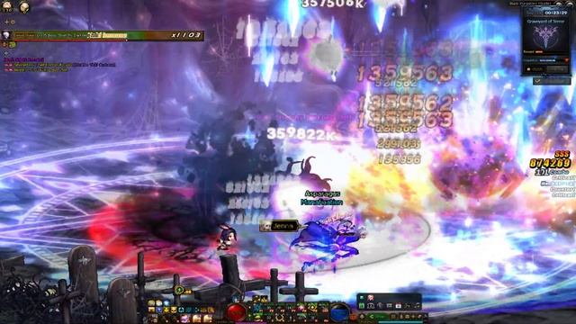 DFO Black Purgatory Guide Mode Elemental Bomber смотреть онлайн