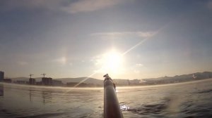 Подводная охота. Енисей. Красноярск 12.01.2013г.