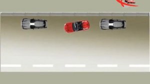 Парковка задним ходом параллельно бордюру (demo-ролик)