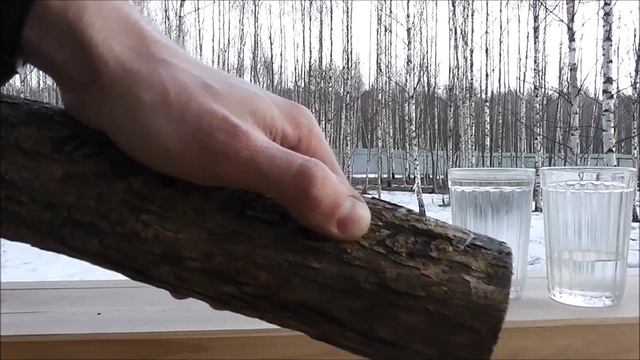 Естественная сушка древесины. Интересное наблюдение. смотреть онлайн