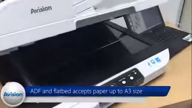 Fast A3 Scanner, Auto Paper Feed and Flatbed Scanner, A3 Document Scanner, Avision AV5400