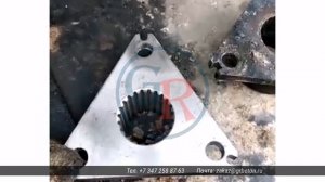 Отзыв клиента. Шлицевая треугольная муфта на миксер.