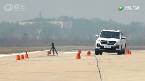 2018 BAOJUN 530 (Wuling Almaz, Chevrolet Captiva, MG Hector): 116 km/h Moose Test - China