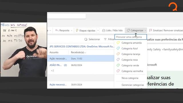 Concurso Caixa - Aula de Informática: Microsoft Outlook смотреть онлайн