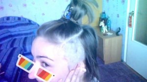 Shaved bald after long hair / Налысо после длинных волос
