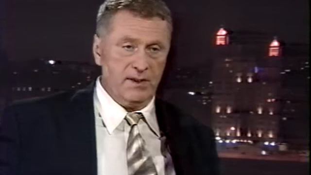 Жириновский дает интервью Соловьеву - Смотрите кто пришел (ТВС, 2003) смотреть онлайн