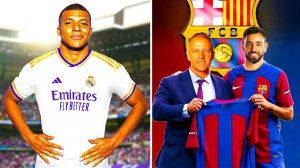 BARCELONA' SHOCKING NEW TRANSFERS - MBAPPE will be a NEW REAL MADRID' player today! Football News