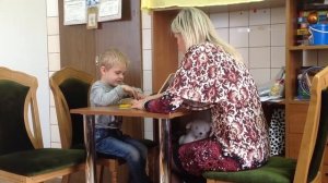 Занятие логопеда с ребёнком 4-х лет ОНР 2-3 уровень