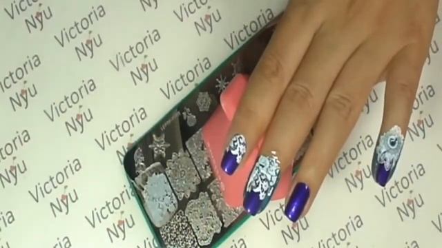 ⚘Два простых дизайна на ноготках. #23 ?⚘ Two simple nail designs ? смотреть онлайн