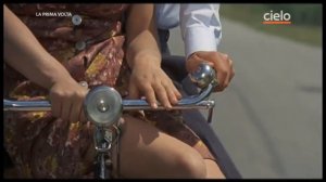 Orchidea De Santis—bicycle scene, "La nipote", 1974