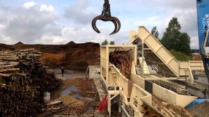 Окорка брёвен, окариватель бревен