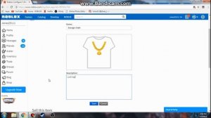 How to Make a T-Shirt for FREE on ROBLOX!