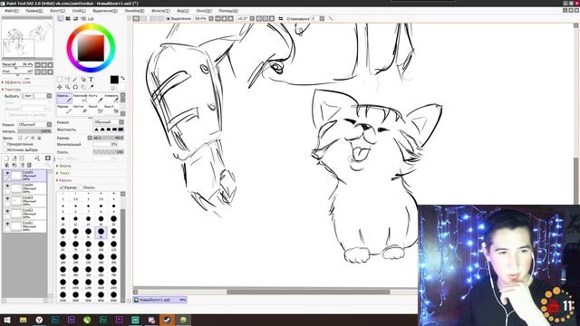 СТРИМ Рисуем Ваши няши/ рисунок по фотке /Крутые арты смотреть онлайн