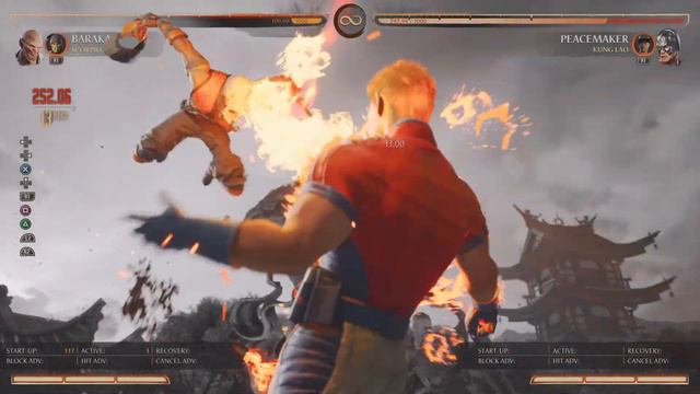 Baraka/Scorpion Chop Chop Fatal Blow Combo смотреть онлайн