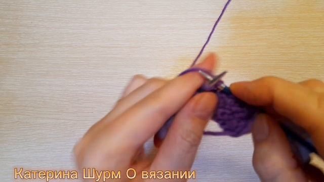 70.Круговые и поворотные ряды! Супер простой и эффектный узор спицами на основе лицевой глади