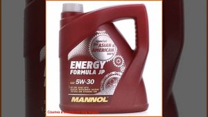 Моторное масло Mannol Energy Formula JP 5W30, 4л, синтетическое