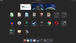 Обзор системы Fedora (GNOME 40)