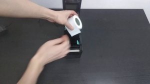 Замена рулона этикеток в принтере GoDex DT2x