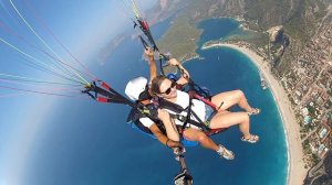 Параглайдинг в Турции. Paragliding in Ölüdeniz