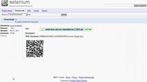download selenium server and run