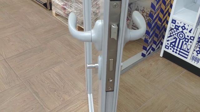 Холодная алюминиевая двери СИАЛ КП45 Мини Лента Туристская ул., 26 смотреть онлайн