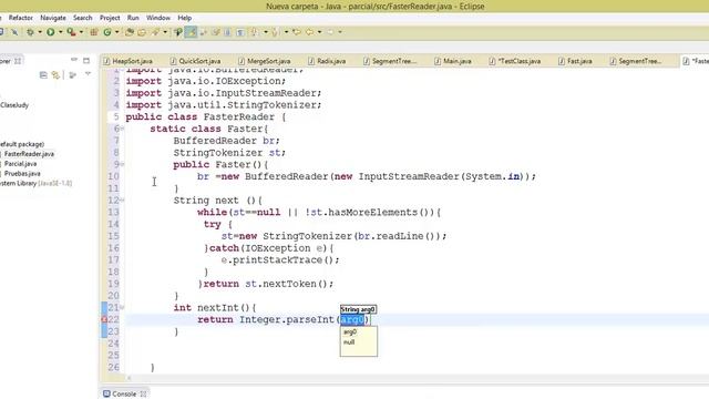 Leer datos mas rapido en java "faster Reader" смотреть онлайн