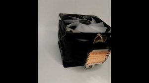 Кулер Snowman MT5-V3 чорний з LED підсвічуванням вентиляторів