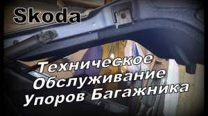 Skoda A8: Обслуживание Упоров Багажника (2024)