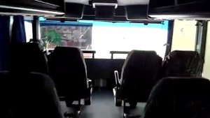 Обновлённый салон у 2-ухэтажного автобуса Van Hool Astromega