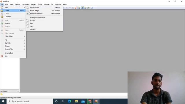 Edit-plus Installation and Configuration for Java Program