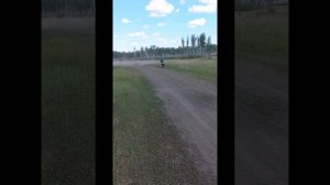 Покатушкк с другом на скутере 80 кубов // лето и жара