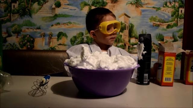 Снег в домашних условиях