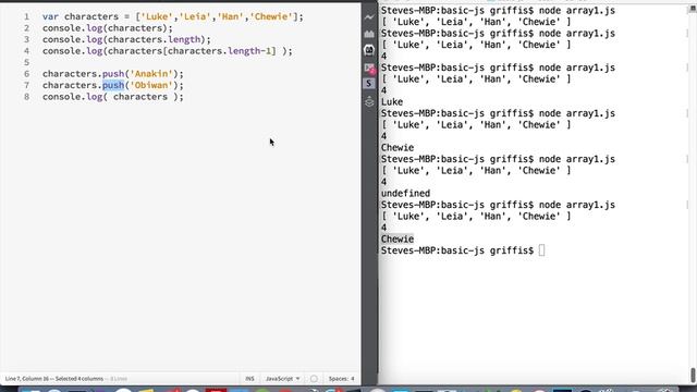 Introduction to Arrays with JavaScript